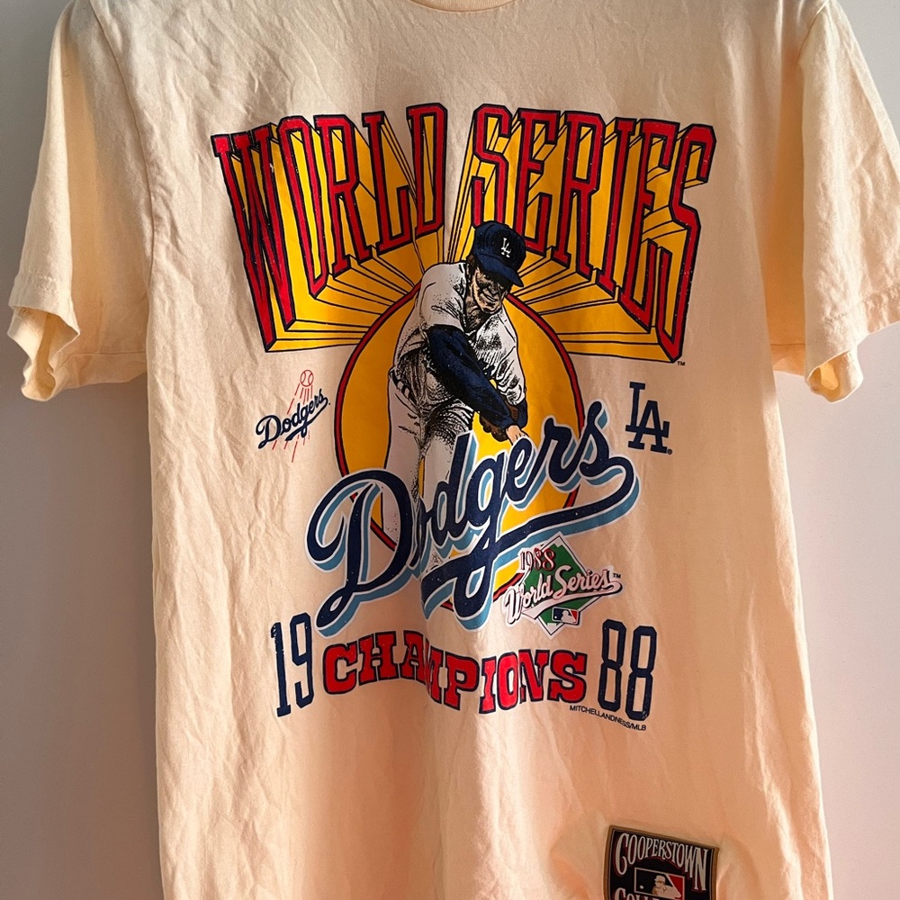 Cream Dodgers T-Shirt